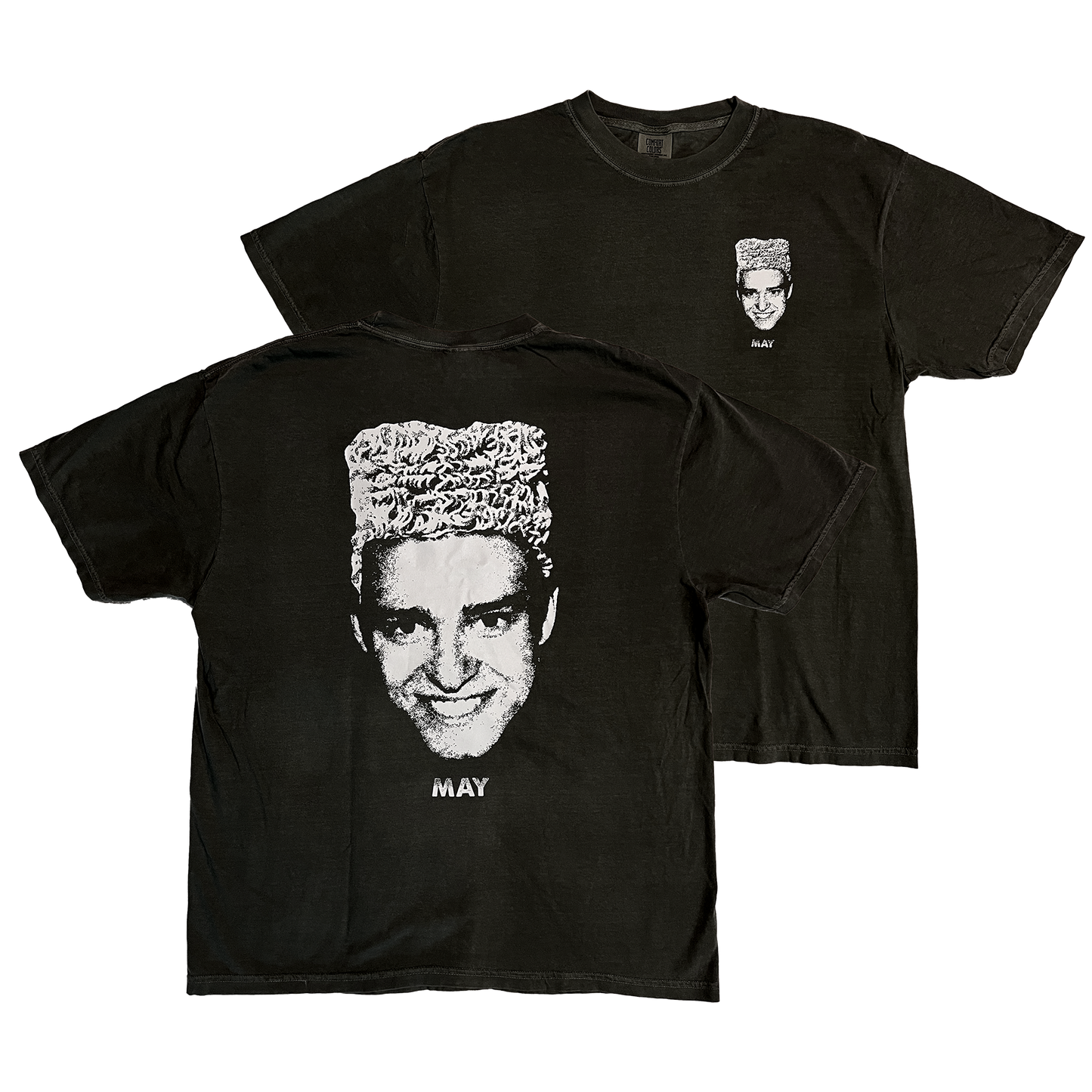 MAY, Comfort Colors Black Tee