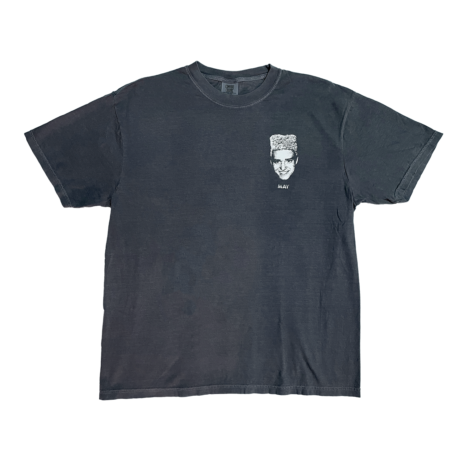 MAY, Comfort Colors Denim Tee