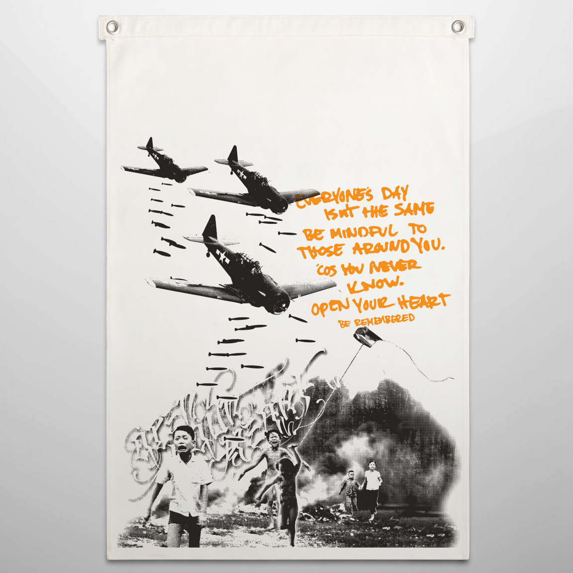 the Drop, OYH Canvas Flags