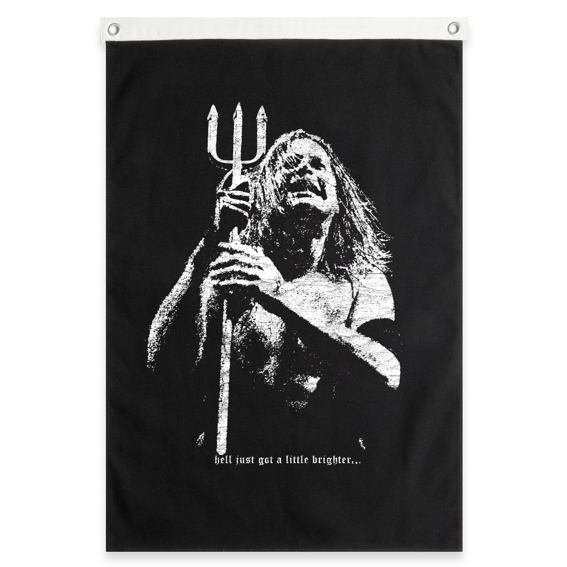 HELL Canvas Flag