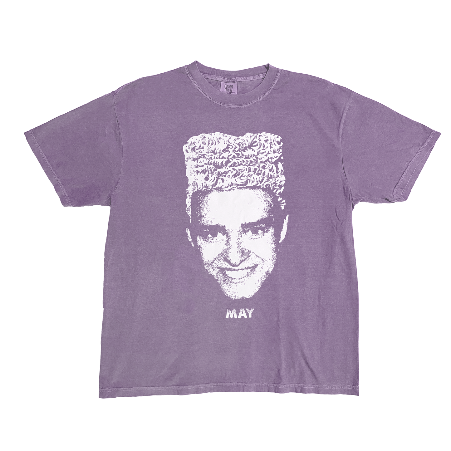 MAY, Comfort Colors Orchid Tee