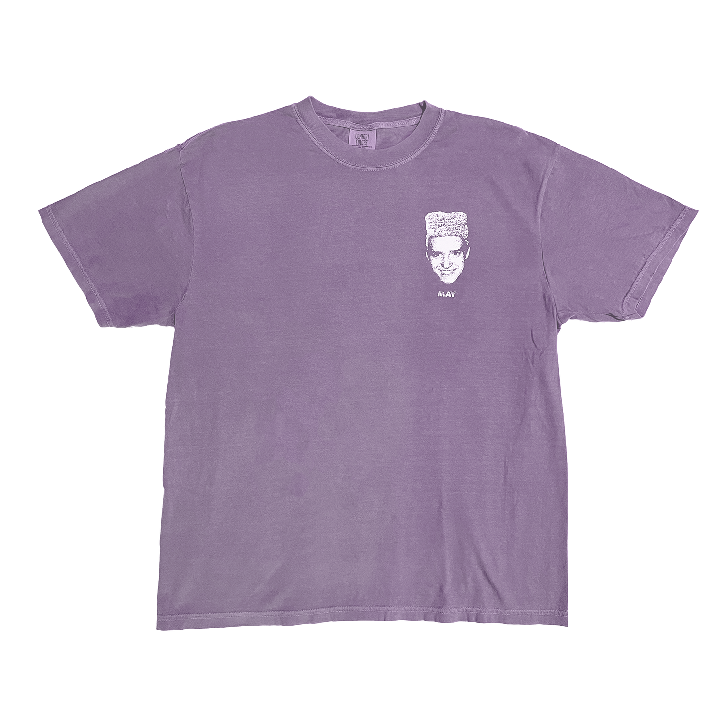 MAY, Comfort Colors Orchid Tee