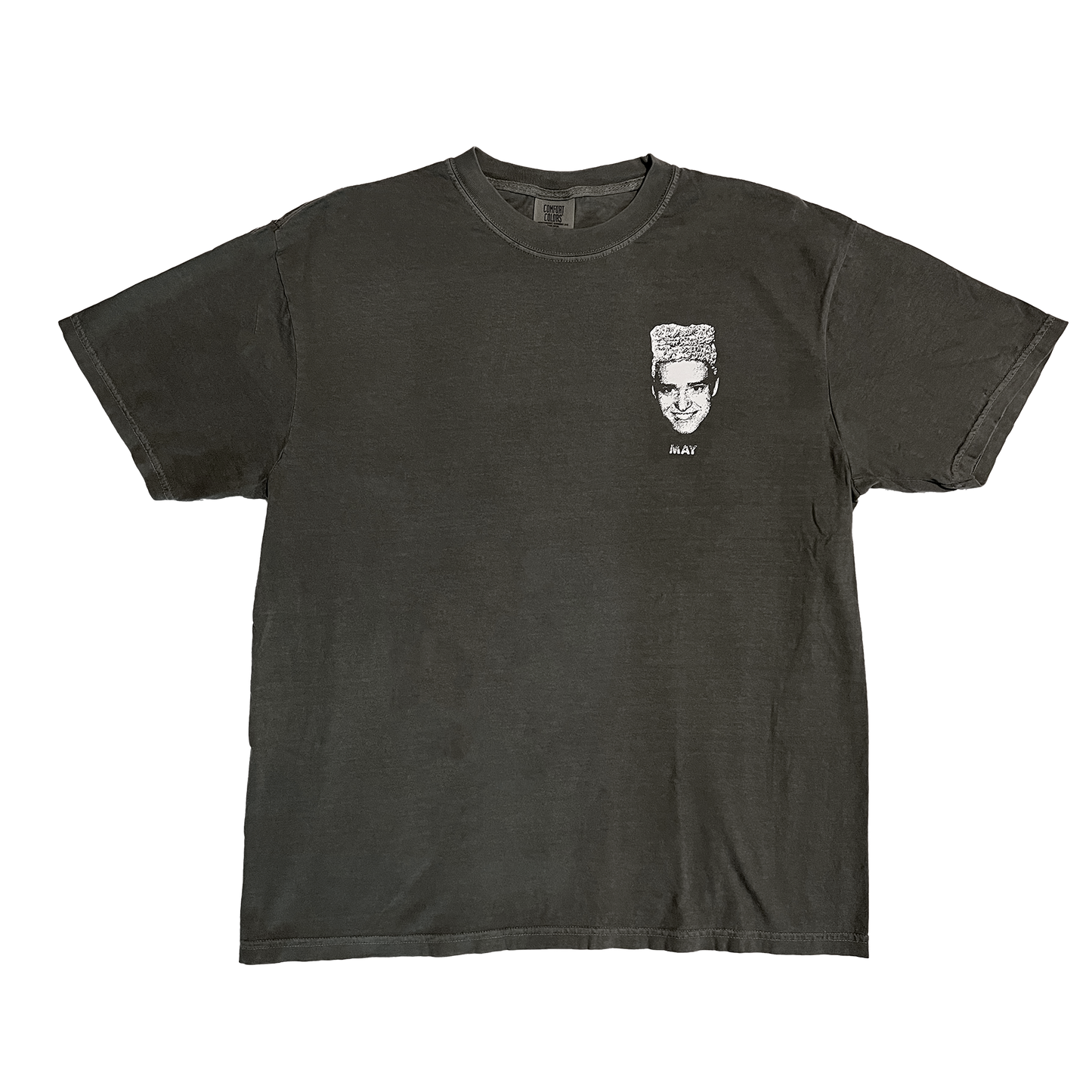 MAY, Comfort Colors Pepper Tee