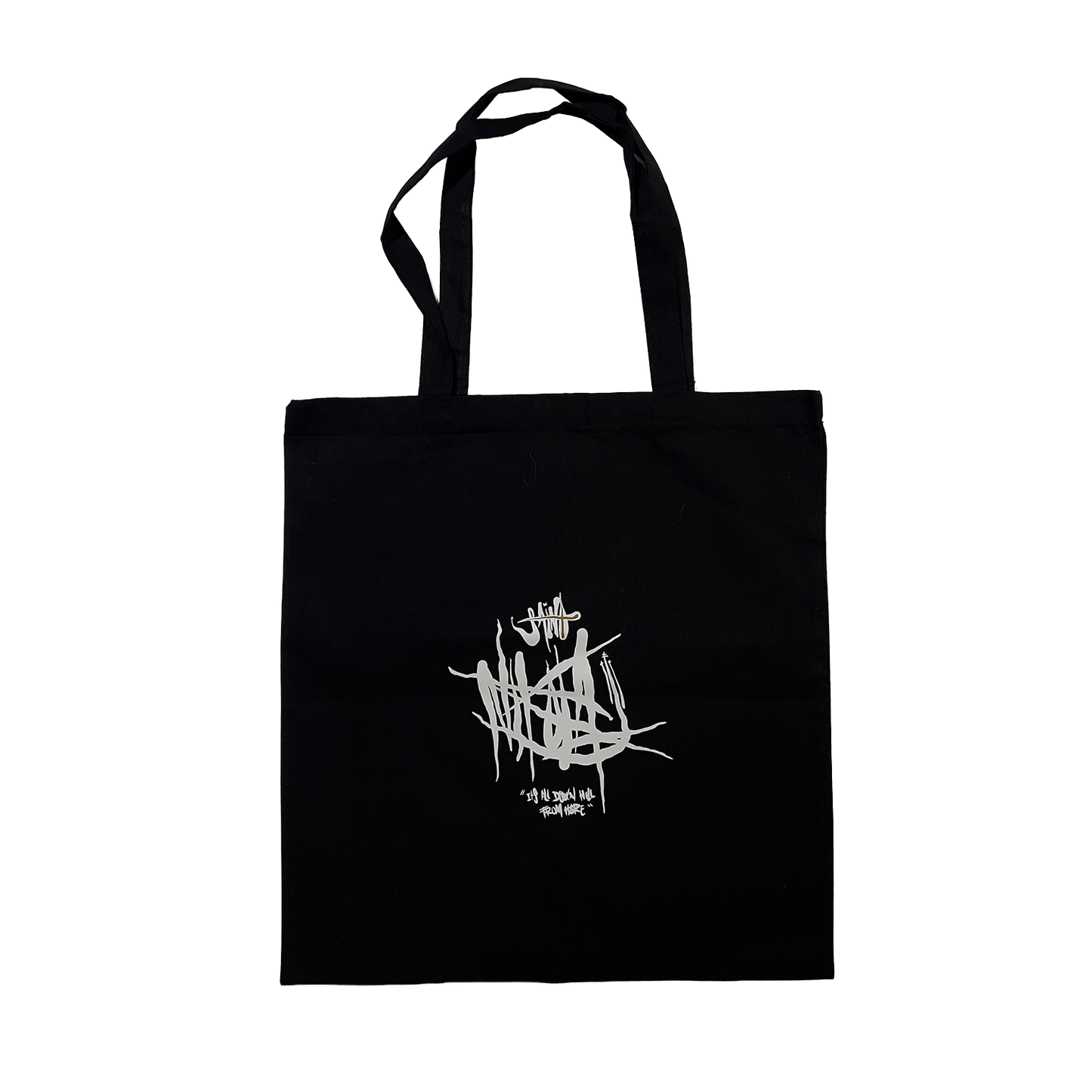 Downhill, black tote