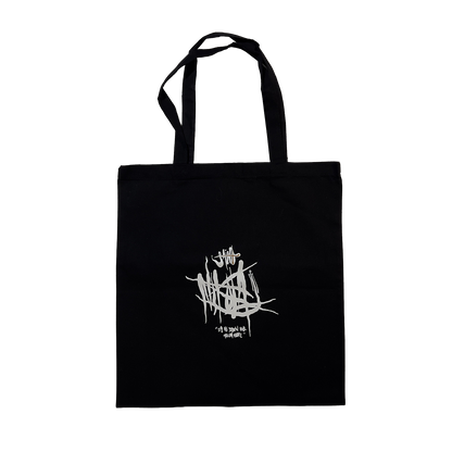 Downhill, black tote