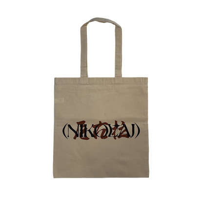 East cream cotton tote