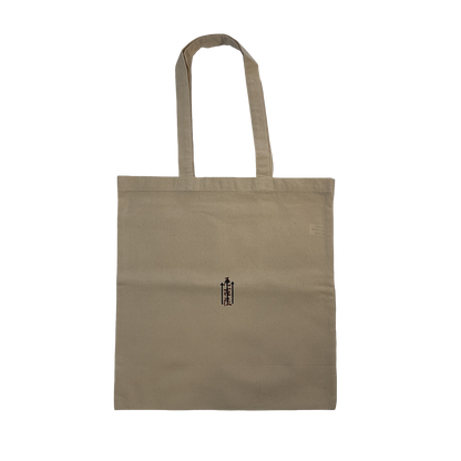 East cream cotton tote