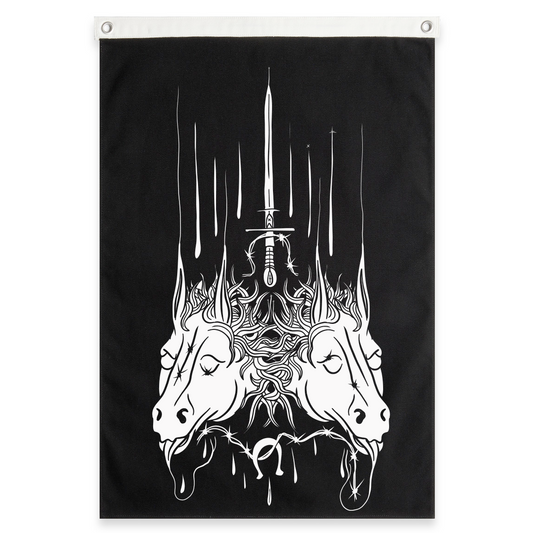 Horsemen, Saint Nikolaj Canvas Flags