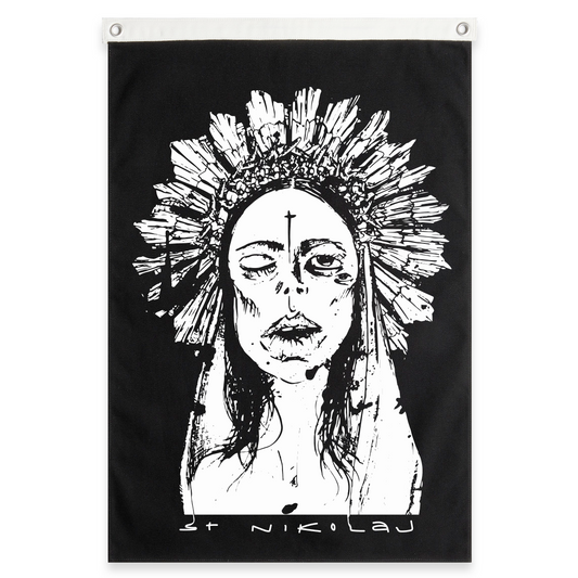Mother, Saint Nikolaj Canvas Flags