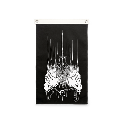 Horsemen, Saint Nikolaj Canvas Flags