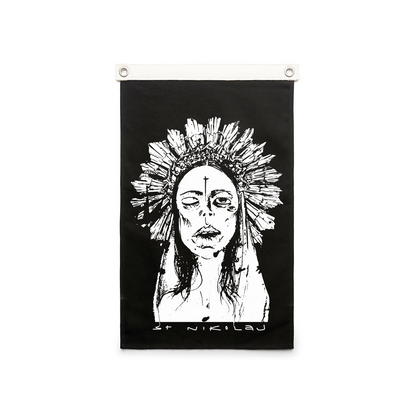 Mother, Saint Nikolaj Canvas Flags