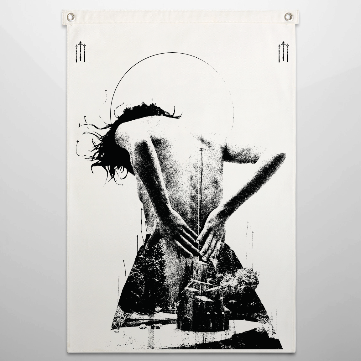 n.22, Saint Nikolaj Canvas Flags