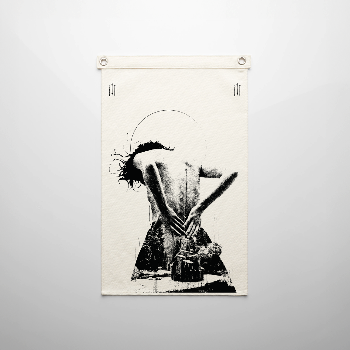 n.22, Saint Nikolaj Canvas Flags