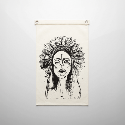 Mother, Saint Nikolaj Canvas Flags