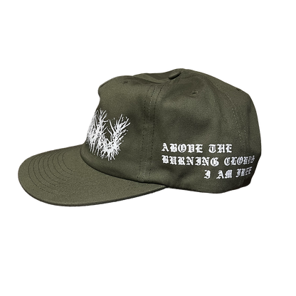 Above, surf cotton snapback