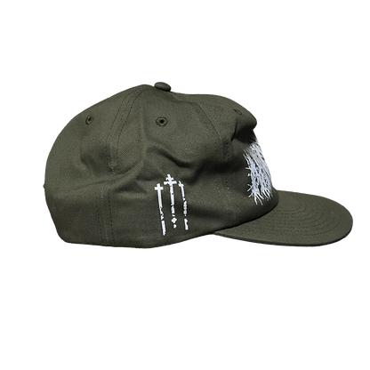 Above, surf cotton snapback