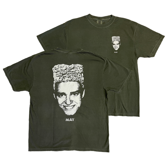 MAY, Comfort Colors Moss Tee