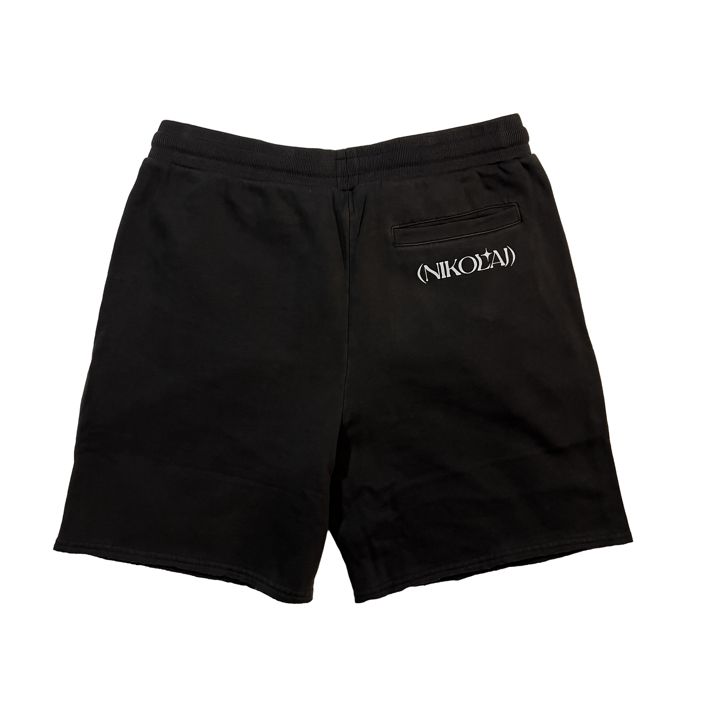 Nikolaj heavy sweatshorts, faded black