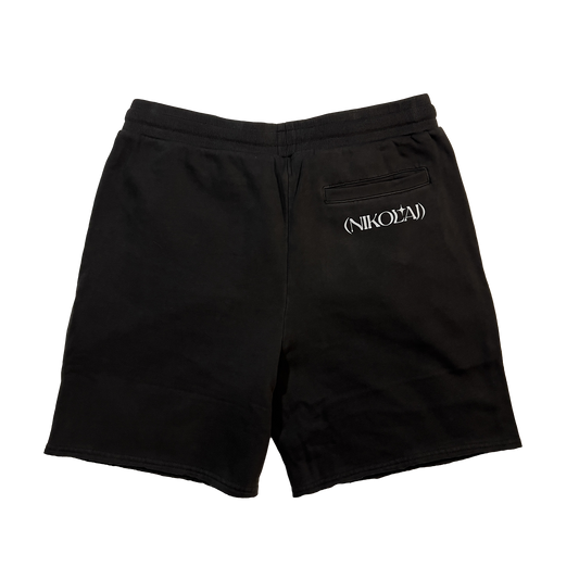 Nikolaj heavy sweatshorts, faded black