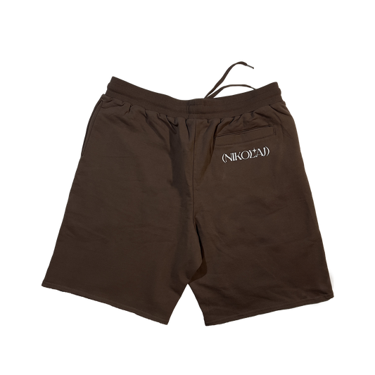 Nikolaj sweatshorts, walnut