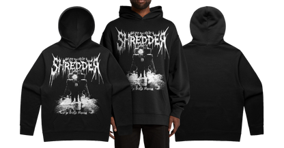 SHREDDER Relaxed Hooded Sweatshirt