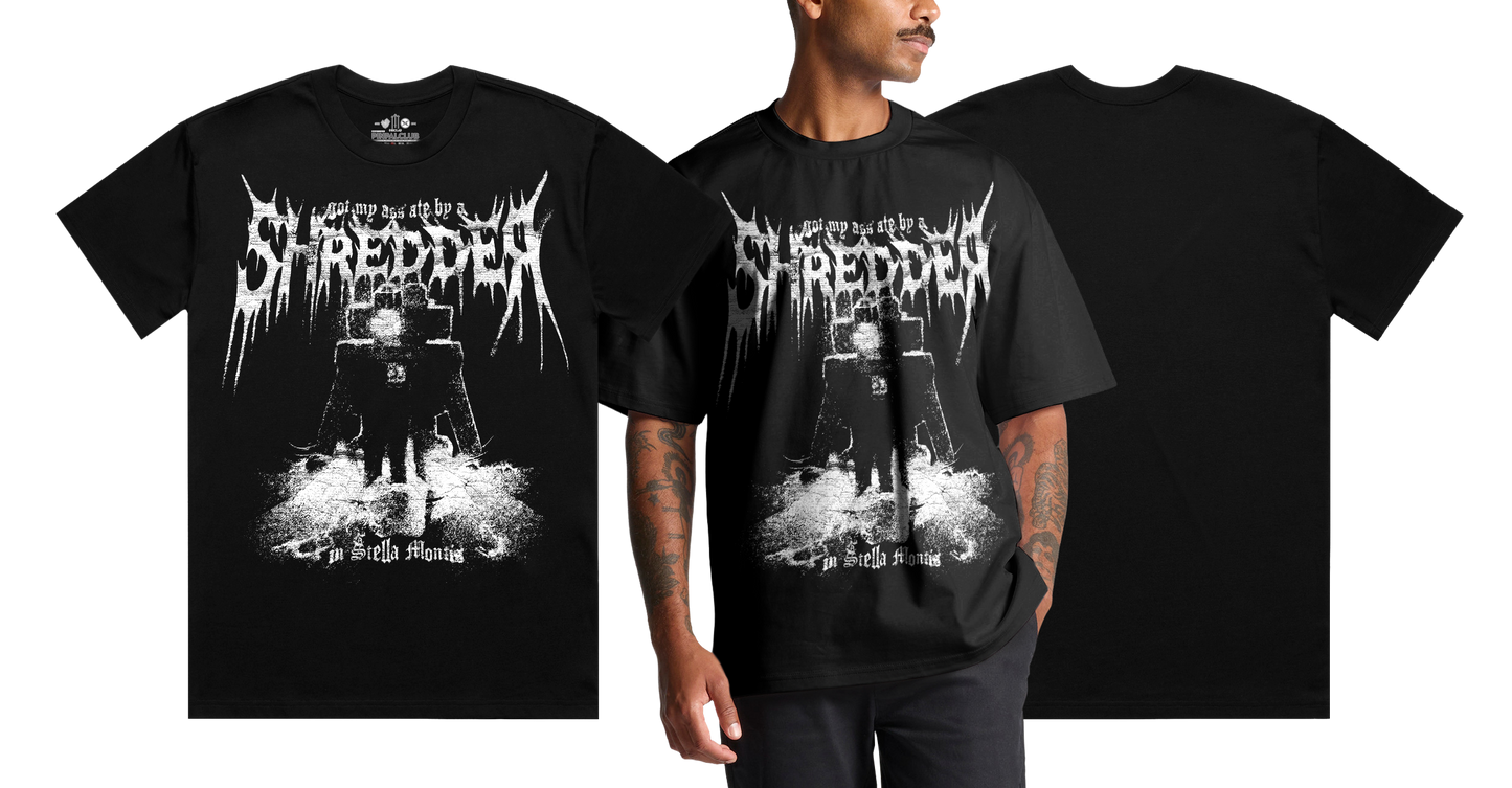 SHREDDER Heavy Tee — Stone Washed, Heavy Faded & Solid Heavy Options