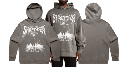 SHREDDER Relaxed Hooded Sweatshirt