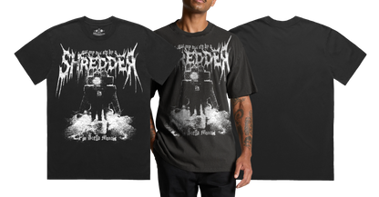 SHREDDER Heavy Tee — Stone Washed, Heavy Faded & Solid Heavy Options