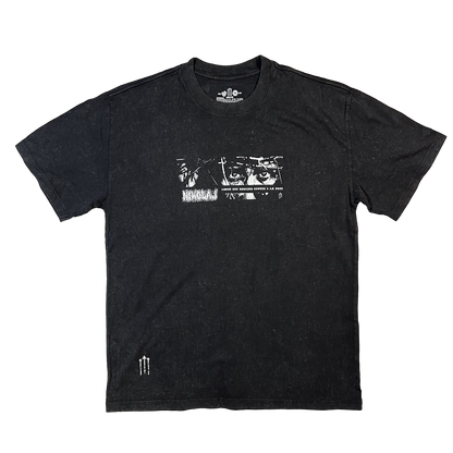 Above, Black Stone Washed Heavy Tee