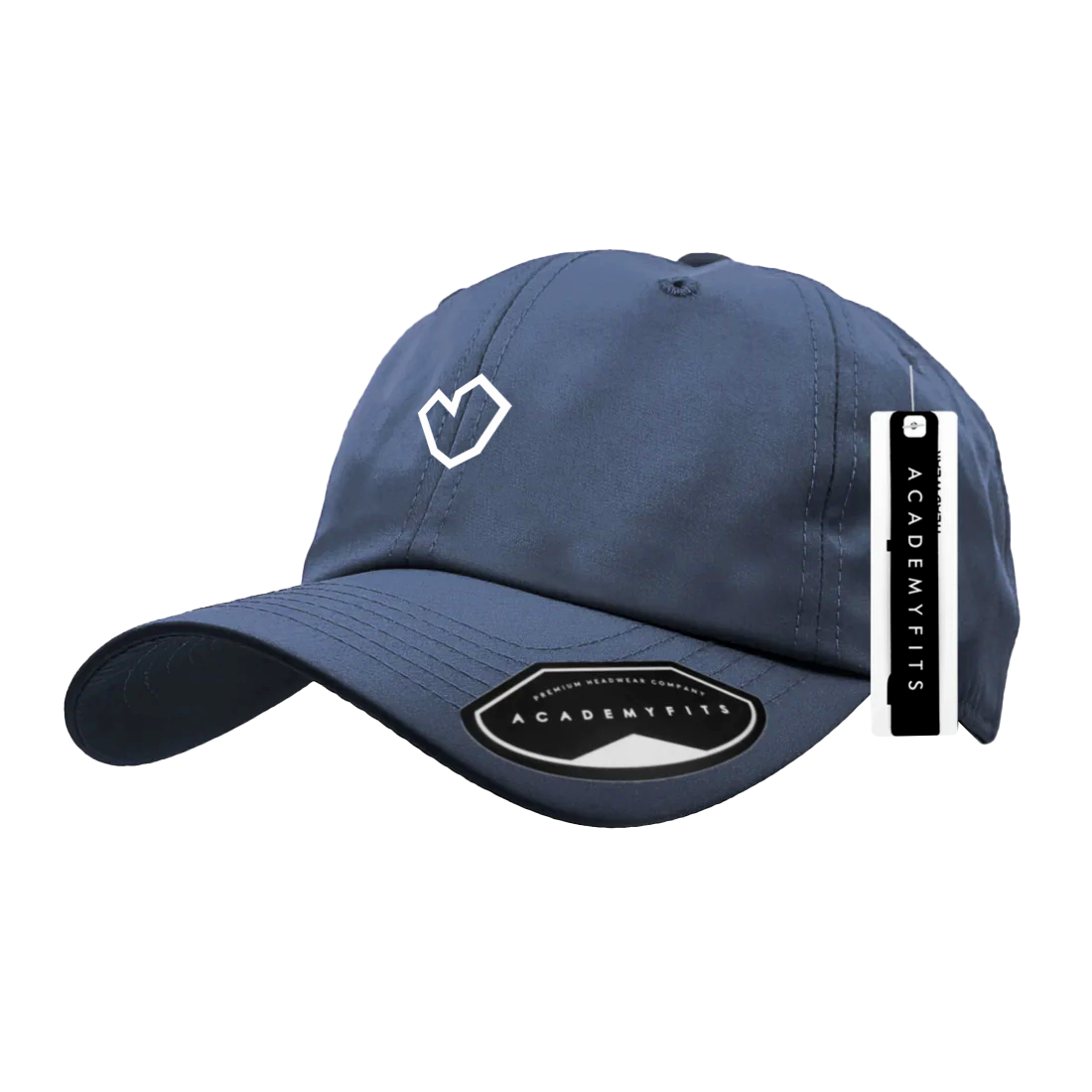 OYH Heart, Blue P-Nylon Dad Hat