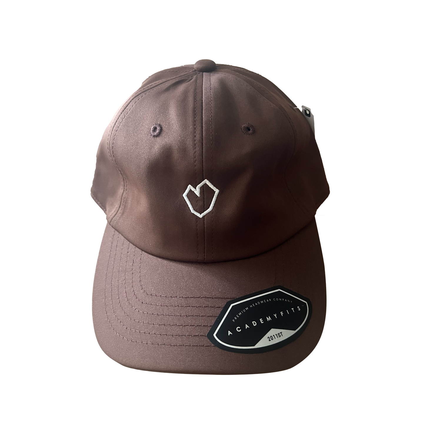OYH Heart, Brown P-Nylon Dad Hat