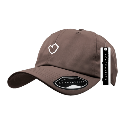 OYH Heart, Brown P-Nylon Dad Hat