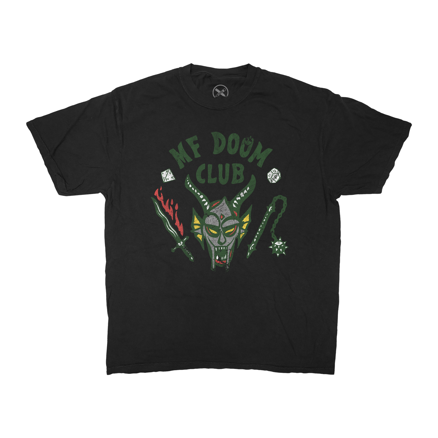 DOOM'd CLUB Black Tee