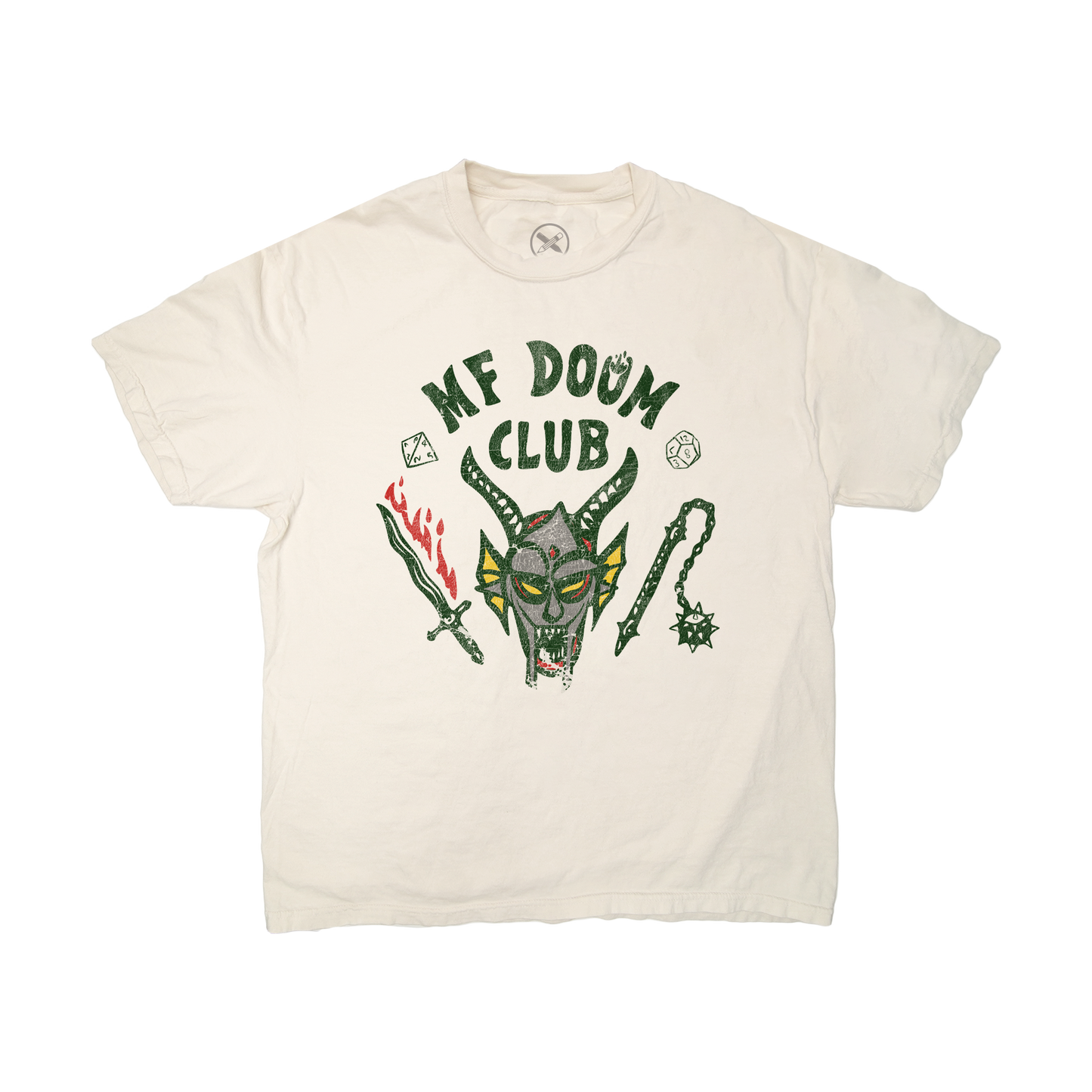 DOOM'd CLUB Ivory Tee