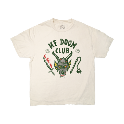 DOOM'd CLUB Ivory Tee