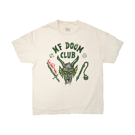 DOOM'd CLUB Ivory Tee