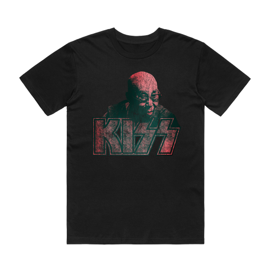 KISSES PLEASE, Black Tee